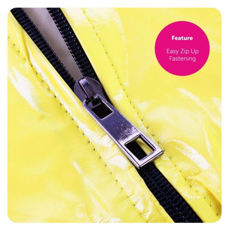 image 1 of Men's Yellow Rapper Costume – 90s Hip Hop Fancy Dress Outfit Yellow | L