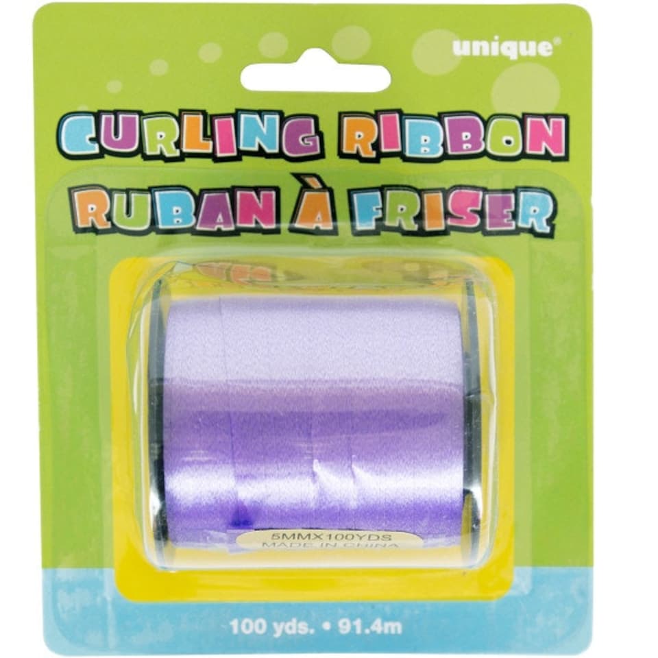 image 1 of Purple Curling Ribbon 500 yds