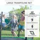 image 3 of HOMCOM 10FT Replacement Safety Trampoline Net Enclosure Surround Outdoor Sports