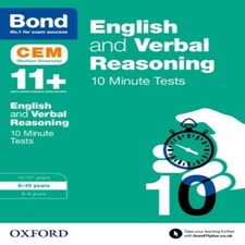 English & Verbal Reasoning: Bond 11+ Cem 10 Minute Tests (now Cambridge Select Insight)