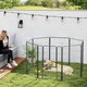 image 2 of PawHut Eight-Panel Dog Playpen with Door, for Indoor, Outdoor, 100cm Tall | Multi | Not provided
