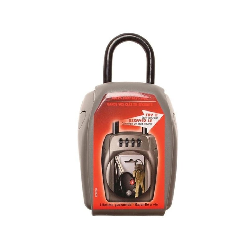 image 1 of Master Lock 5414e Portable Shackled Combination Reinforced Security Key Lock Box - Multi Colour - One Size | Multi