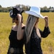 image 10 of Star Studded Cowboy Hat – Western Fancy Dress Accessory (Comes in Multiple Colours) Pink | 12