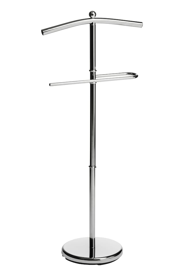 Jeremy Floor Standing Clothes Valet | Silver | One Size