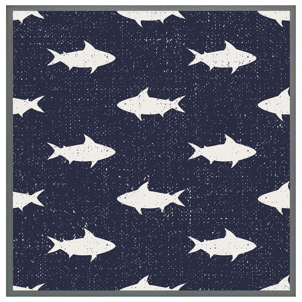 image 1 of Fish (Picutre Frame) White | XL