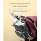 image 3 of Multifunctional Maternity and Baby Backpack for Outings | Grey | Dark Grey