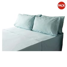Belledorm Housewife Pillowcase (Pack of 2) - Duck Egg - 51cm x 76cm