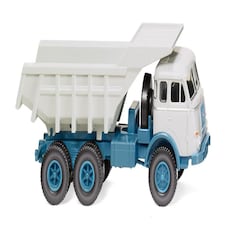 Wiking Henschel HS 3-180 Tipper Trailer Light Blue/White