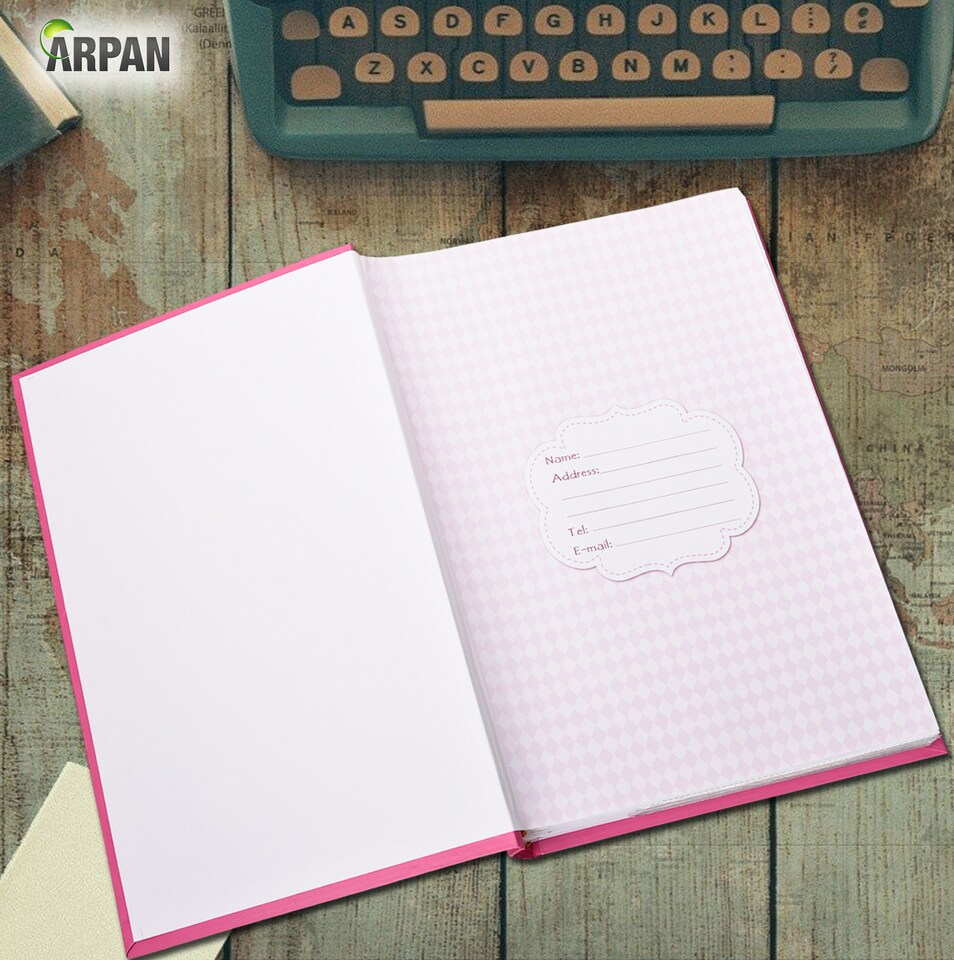 image 1 of ARPAN Large Slip In Memo Photo Album for 300 Photos 6x4" (10x15cm) – Hardcover Picture Album with Memo Writing Space for Family, Wedding & Travel Memories