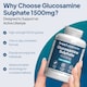 image 2 of Glucosamine Sulphate 1,500mg - 180 Tablets