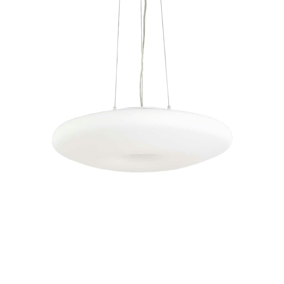 image 1 of Glory  3 Light  Medium Ceiling Pendant White, E27