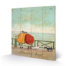 SAM TOFT (A ROMANTIC TRYST) 40 X 59CM - WOOD PANEL