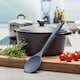 image 7 of Zeal Silicone Cooking Spoon, 28cm, Dark Grey