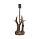 image 1 of Traditionally Designed Antler Resin Table Lamp Base in a Rustic Bronze Finish | Bronze