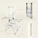 image 8 of COSTWAY Laundry Drying Rack Foldable Clothes Drying Rack