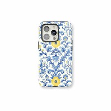Blue And Yellow Floral Phone Case | Blue | iPhone 14 Pro
Slim | iPhone 14 Pro
Slim