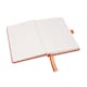 image 3 of Notes London A5 Italian Styled Moretti Notebook Orange