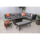 image 3 of Mayfair Frame 8 Seater - Aluminium - H64 x W120 x L120 cm - Grey