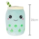 image 7 of Boba Tea Soft Toy White Bubble Tea Plush Pillow, Cute Soft 1 X Apple 25cm