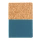 image 1 of XD Collection Cork & Kraft A5 Notebook - Blue/Brown - One Size