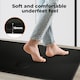 image 4 of Marlow 2PC Kitchen Mat Black Non-Slip Woven Rubber Absorbent Floor Mat | Black | Black | One Size