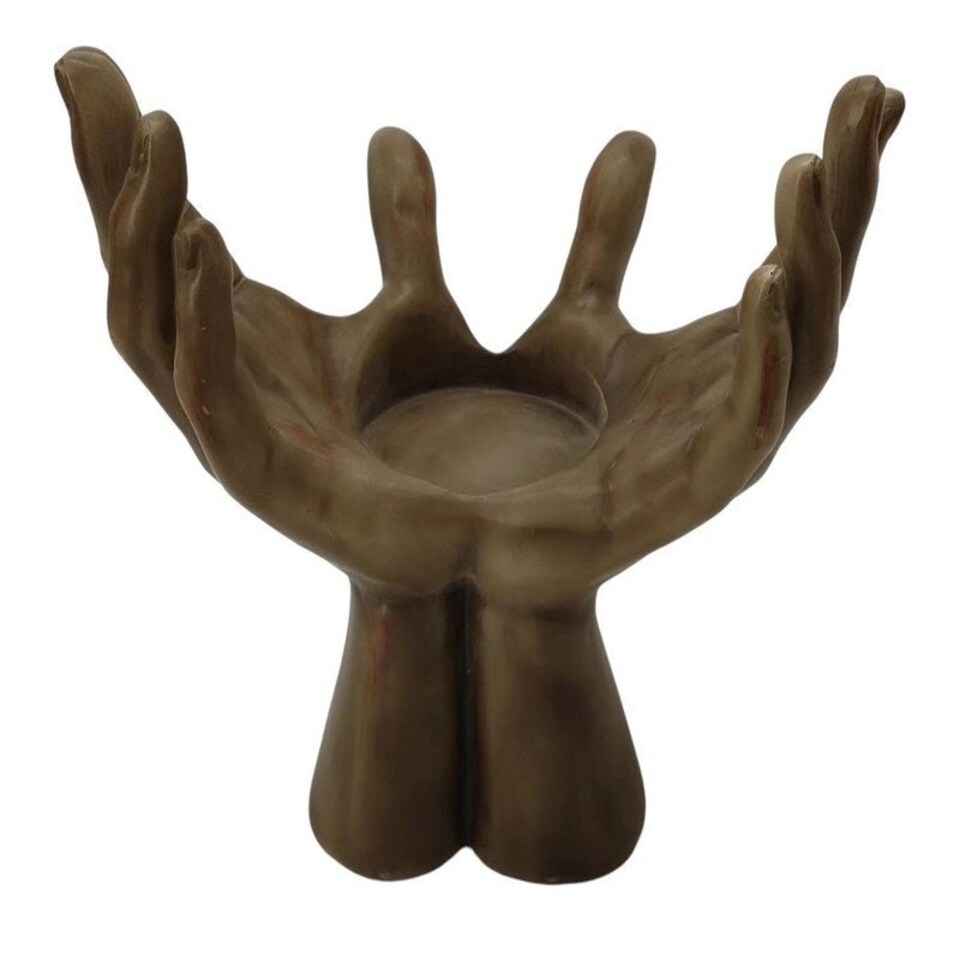 image 1 of Wine Bottle Holder - Resin - L23 x W15 x H24 cm