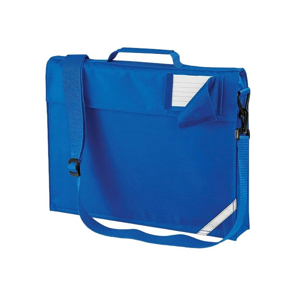 image 1 of Quadra Childrens/Kids Adjustable Strap Book Bag - Bright Royal Blue - One Size Blue