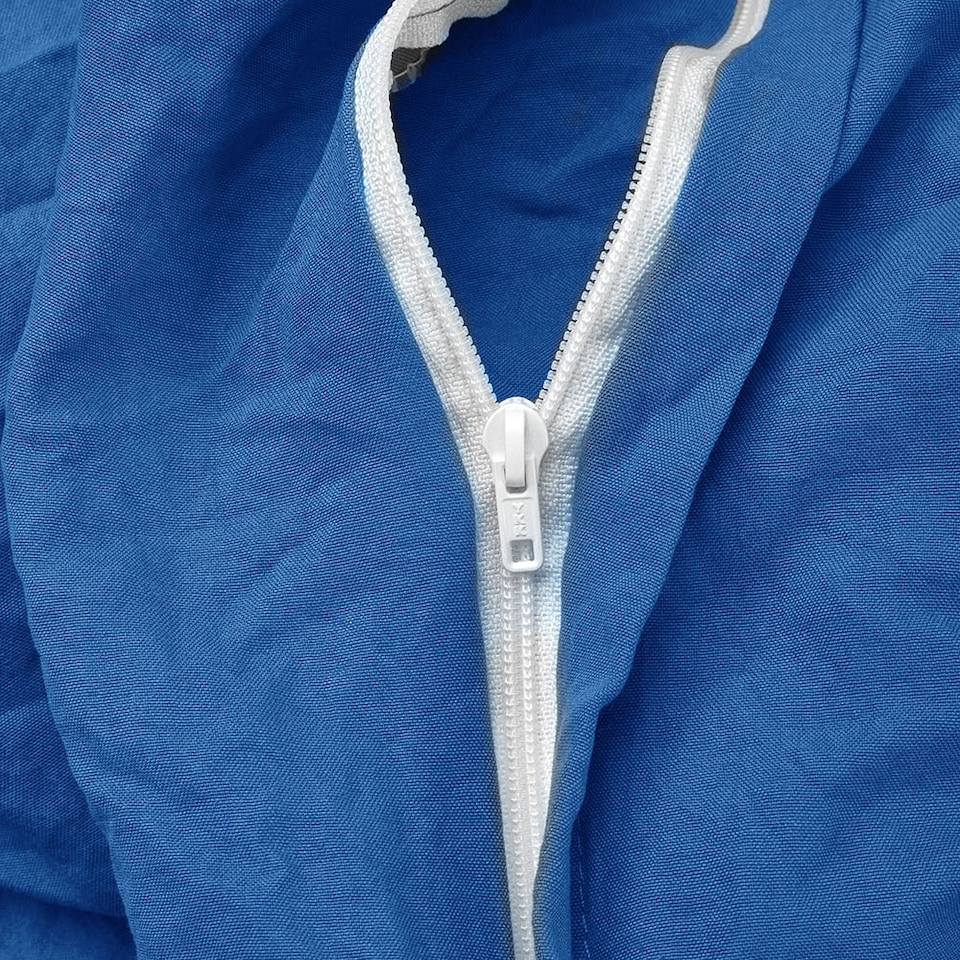 image 1 of Living and Home 3Pcs Bedding Solid Duvet Cover with 2 Pillowcase Set,Blue | Blue | King