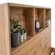 image 3 of Premium Oak Finish Bookcase Bed - King 5ft (150cm)