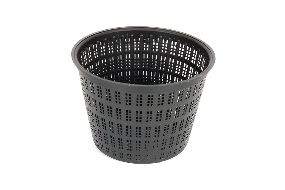 image 1 of Aquatic Pond Planting Basket - Round - 14cm / 1 Ltr - Mesh Plant Pot for Water Garden Ponds, Protects Roots from Fish