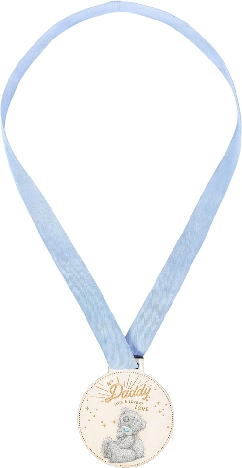 image 1 of Me to You Tatty Teddy Father's Day No.1 Daddy Medal Keepsake