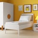 image 7 of Visco Therapy Kids Foam Mattress 10cm - Trundle & Bunk Bed, Hypoallergenic, UK Made | White | White | 1
