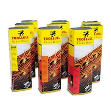 Trollull Grade 000 Steel Wool Rolls | Silver | Silver | One Size | 1