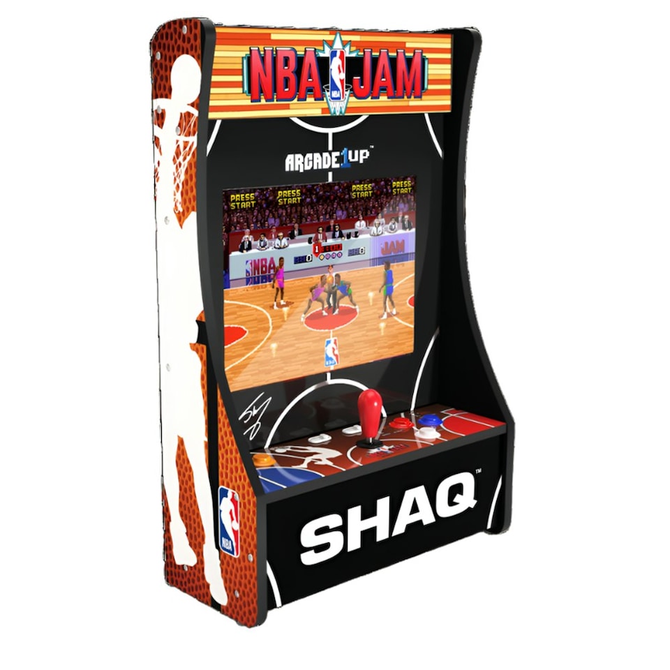 image 1 of Arcade1Up NBA Jam Partycade Machine Black