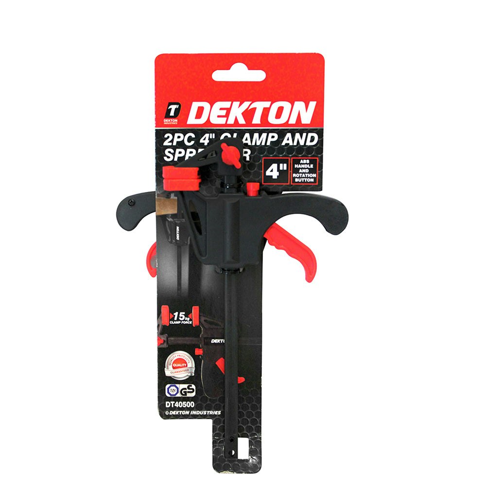 BlueSpot 2pc Quick Grip Speed Clamps – 4" (100mm) For Woodworking & DIY