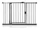 image 1 of Bettacare Auto Close Stair Gate, 125.4cm - 132.4cm, Slate Grey, Pressure Fit Safety Gate, Baby Gate, Safety Barrier for Doors Hallways and Spaces, Easy Installation