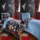 image 6 of Portfolio Home Planets Bed Duvet Cover and Pillowcase Bed Set Bedding Dark Multi | Single