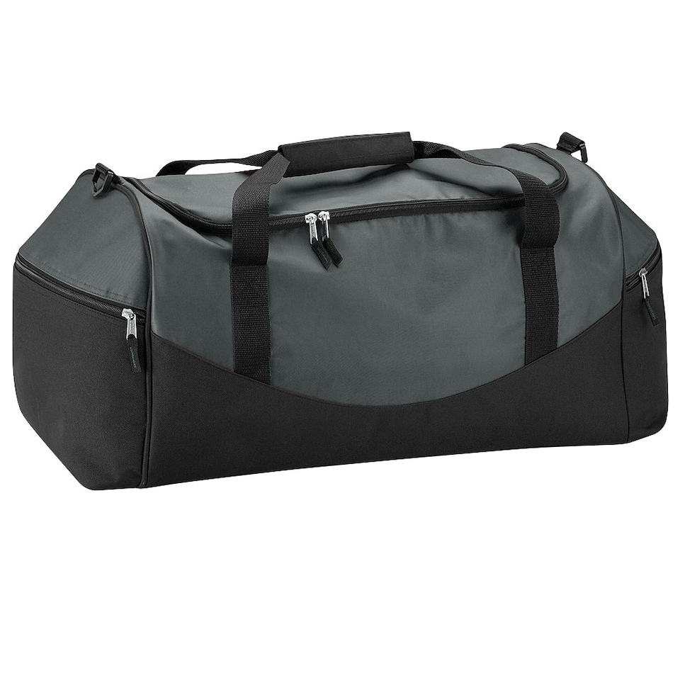 image 1 of Quadra Teamwear Holdall Duffle Bag (55 Litres) - Graphite/Grey/Black - One Size | Multi | One Size