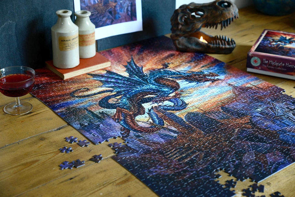 image 1 of The Highgate Horror 1000 Piece Jigsaw Puzzle
