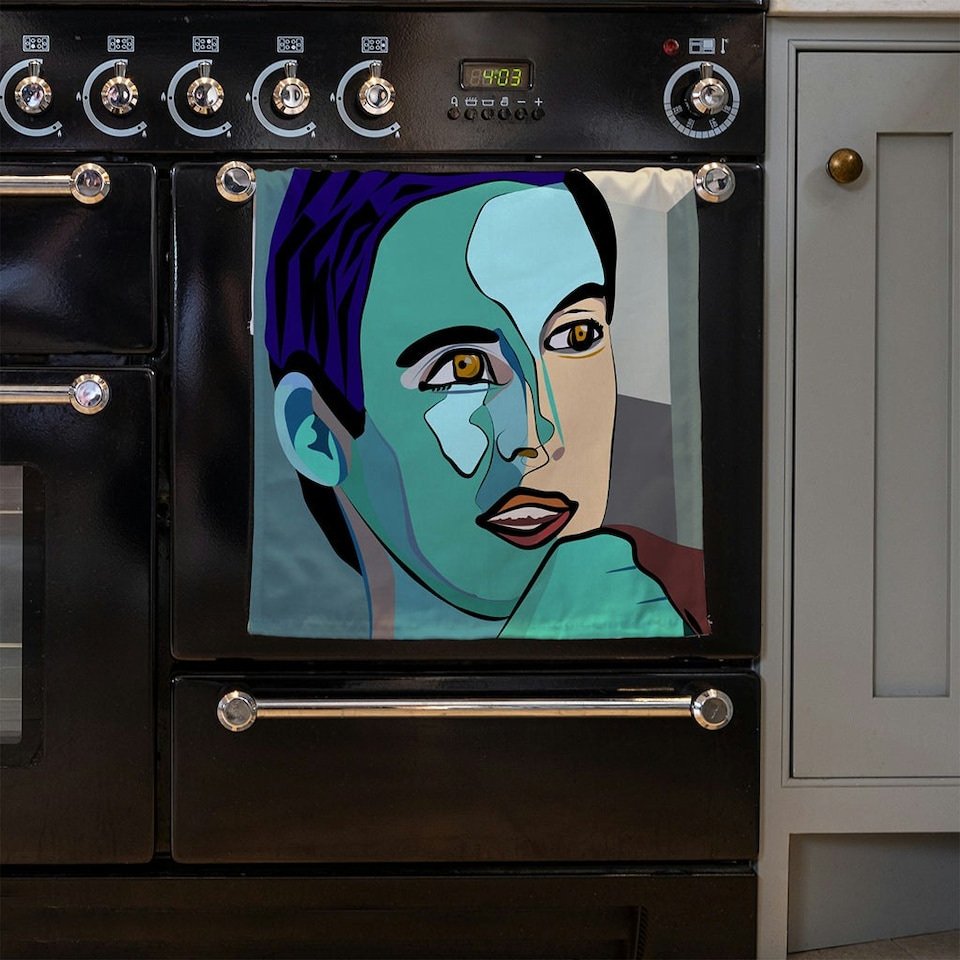 image 1 of thoughtful boy (Kitchen Towel)