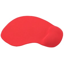 Gel Wrist Support Mouse Mat Pad | Ergonomic Non-Slip Mouse Pad with Integrated Wrist Rest | Comfortable Foam Rubber Mouse Mat for Optical & Trackball Mice | Office & Home Computer Accessory