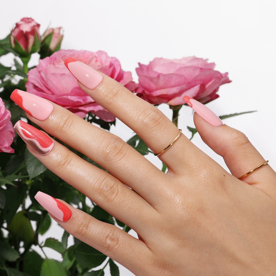 image 1 of Bluesky Pink Gel Polish - Sorbet Pink 10ml | Pink