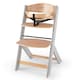 image 4 of Kinderkraft Enock High Chair for Baby and Toddler - Natural Grey