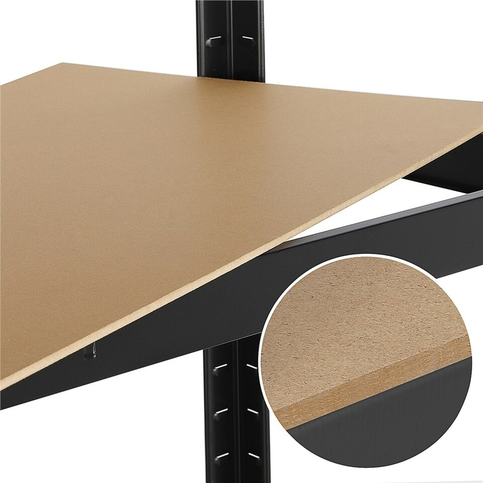 image 1 of Yaheetech 180 cm Tall 5-Shelf Steel Shelving Unit Storage Rack