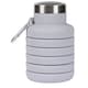 image 1 of Trespass Vavo Foldable Silicone Water Bottle | Grey | Platinum | 1