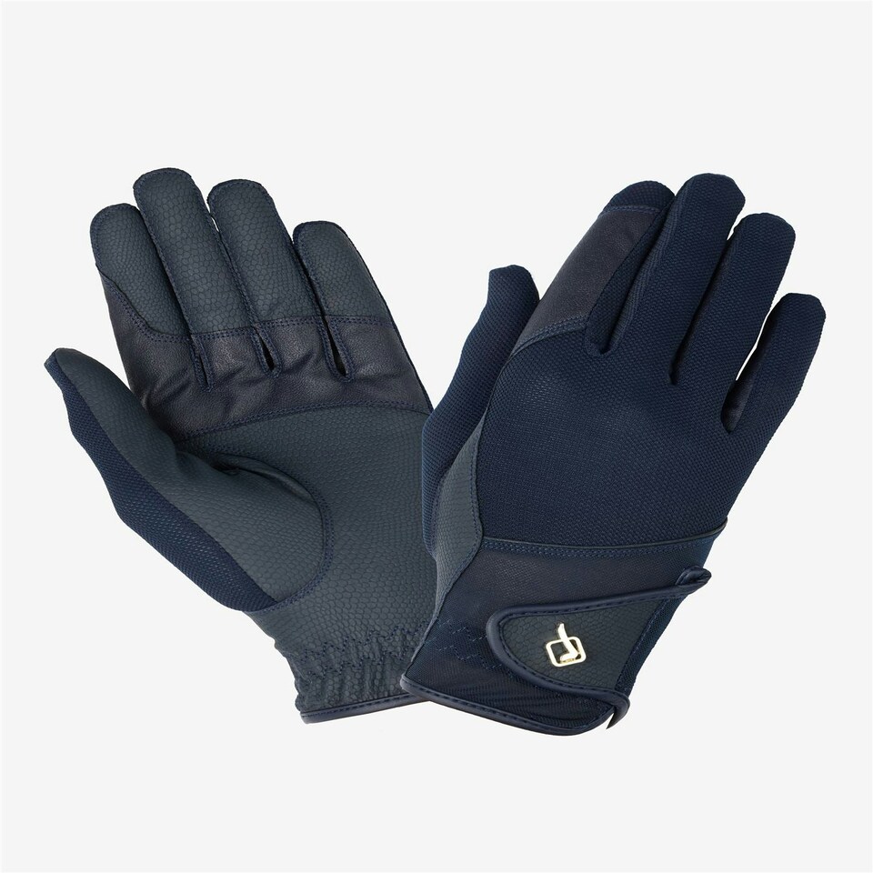 image 1 of LeMieux Pro Mesh Gloves Brown | Small