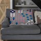 image 2 of Selection of Flowers in Pink, Blue & White (Blanket)