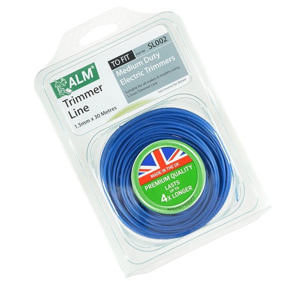 image 1 of ALM Trimmer Line For Medium Duty Electric Trimmer 30m x 1.5mm | Multi | One Colour | One Size | 1