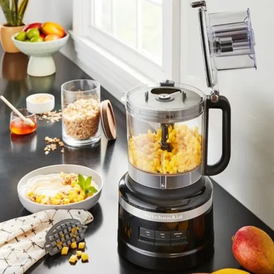 image 1 of KitchenAid 3.1L Onyx Black Food Processor