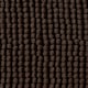 image 2 of OHS Soft Microfibre Non-Slip Absorbent Noodle Chenille Bath Runner Mat Brown | Chocolate | 45 x 75cm